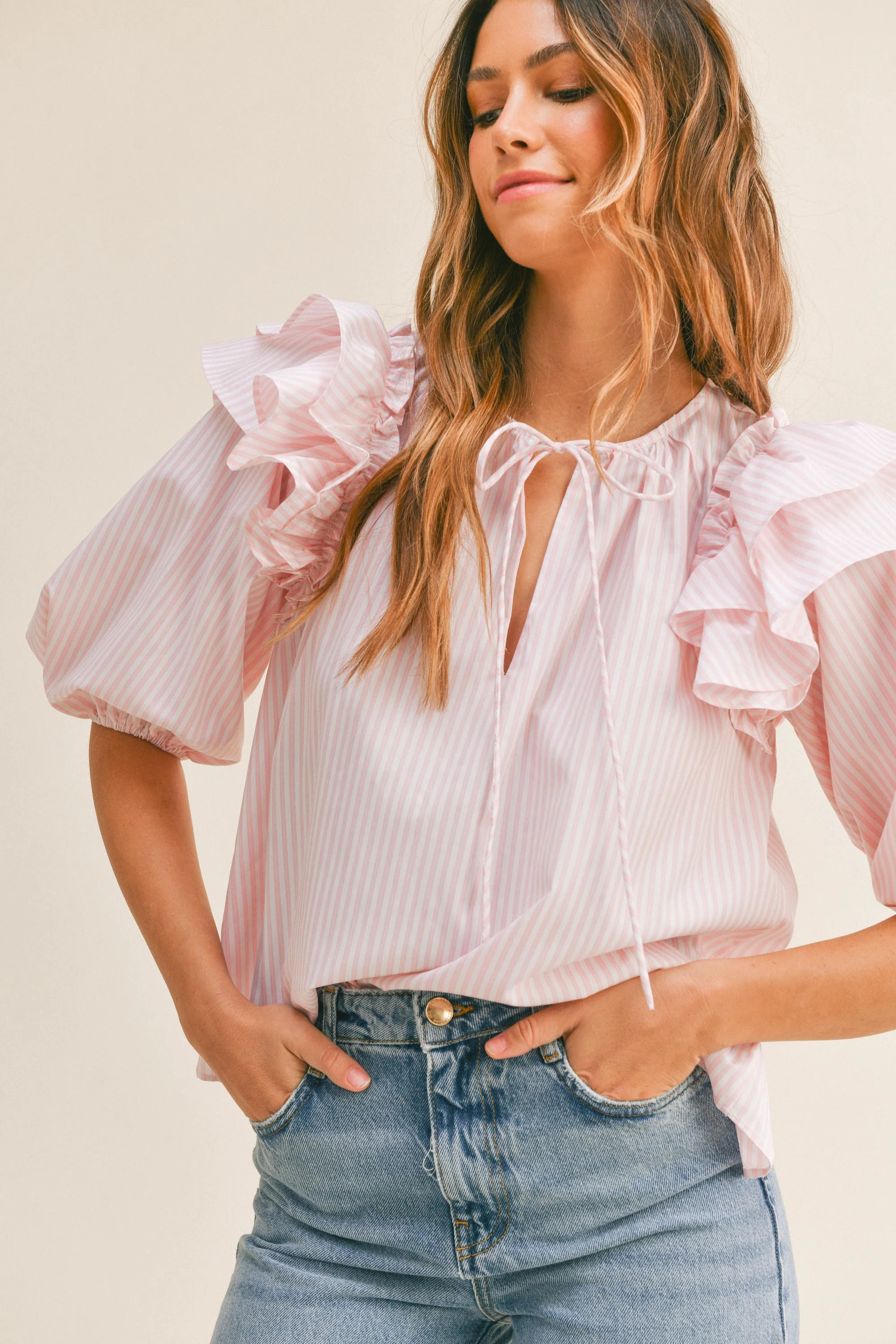 Bella Grace Top- Pink | Shop BIRDIE