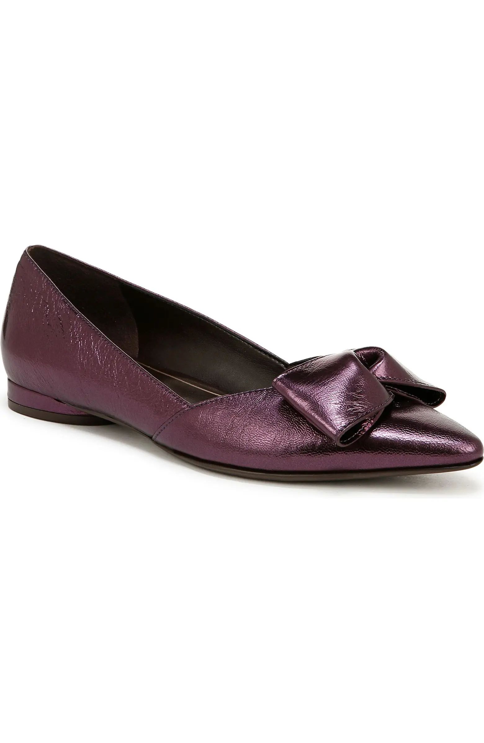 Naturalizer Havana Bow Pointed Toe Flat (Women) | Nordstrom | Nordstrom