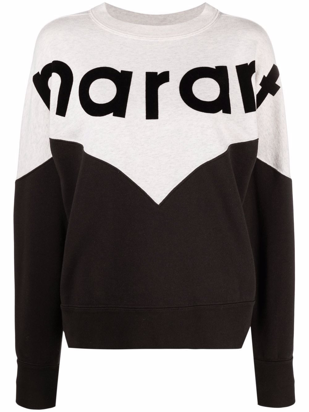 MARANT ÉTOILE Suéter Decote Careca Bicolor - Farfetch | Farfetch Global