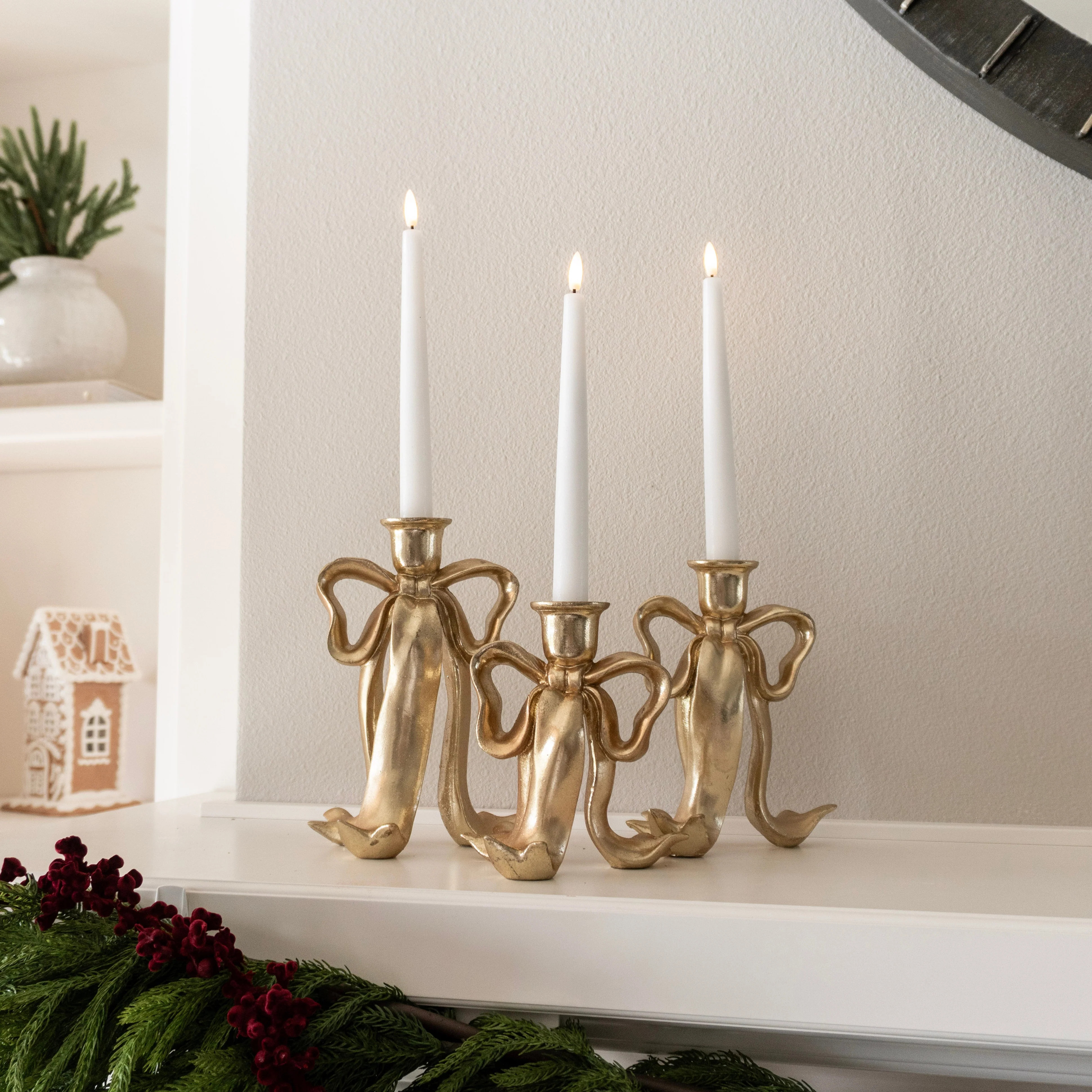 Bow Candlestick | Eco Chic Home