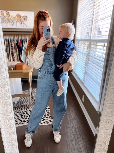 Our Valentine’s Day OOTD.

Roans onesie is so cute! It also comes in a shorts version for spring/summer! Added it to the post! 

My overalls are my most worn item in my closet. I got a large but could have done a medium. I’m an 8 currently. Sweater is old, but I linked super similar styles! 



#LTKmidsize #LTKbaby #LTKfindsunder100