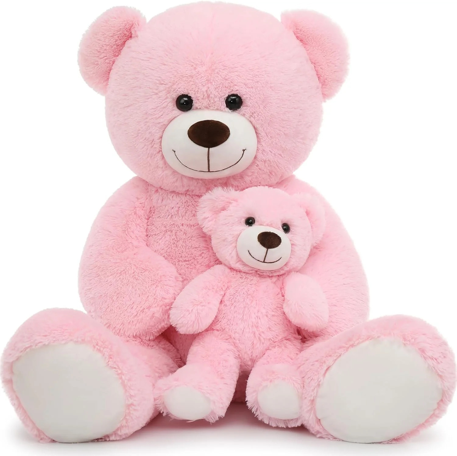 MorisMos 39" Giant Teddy Bear Mommy and Baby Soft Plush Bear Stuffed Animal | Walmart (US)