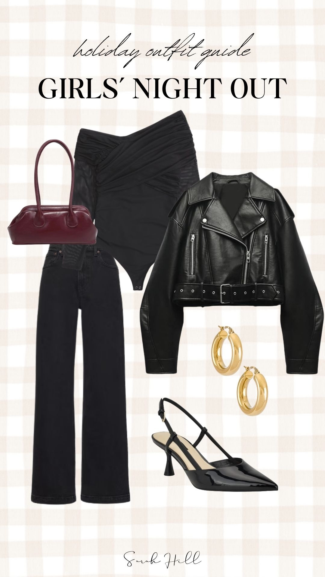 Girls’ night out holiday outfit use 

#LTKootd #LTKHoliday