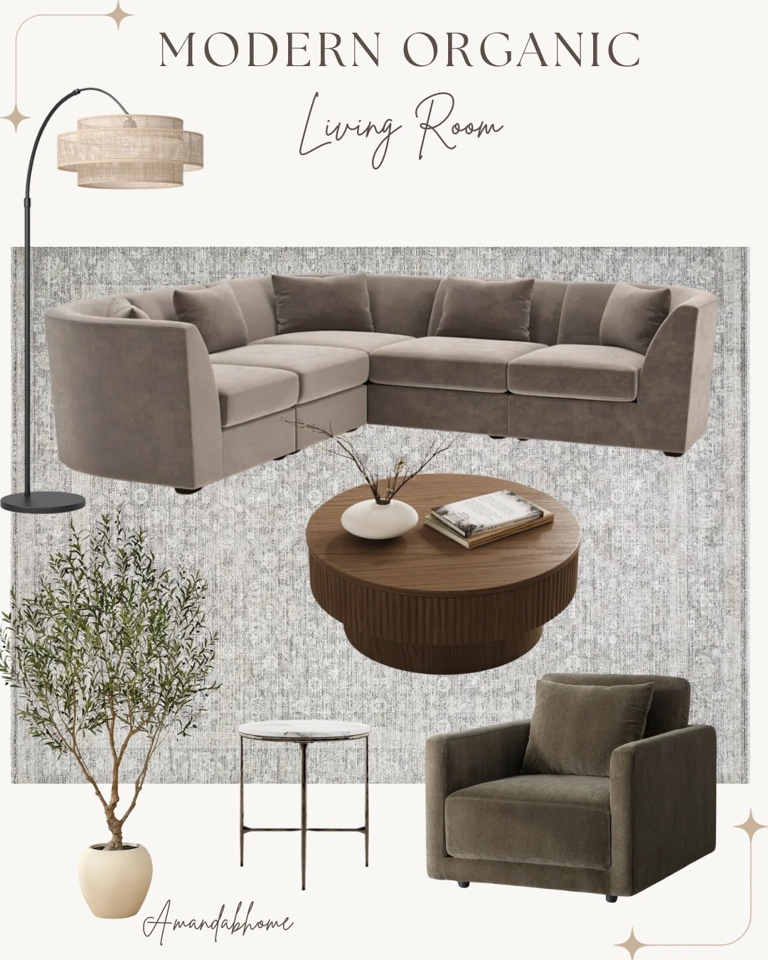 Modern organic living room🤩🙌

#LTKU #LTKHome #LTKSeasonal