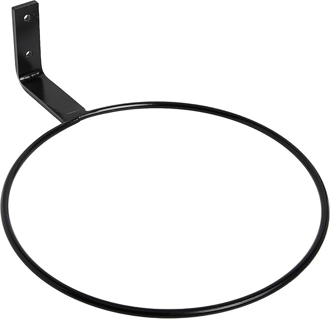 American Garden Works PH-10 Wall Mount Pot Holder, 10", Black | Amazon (US)
