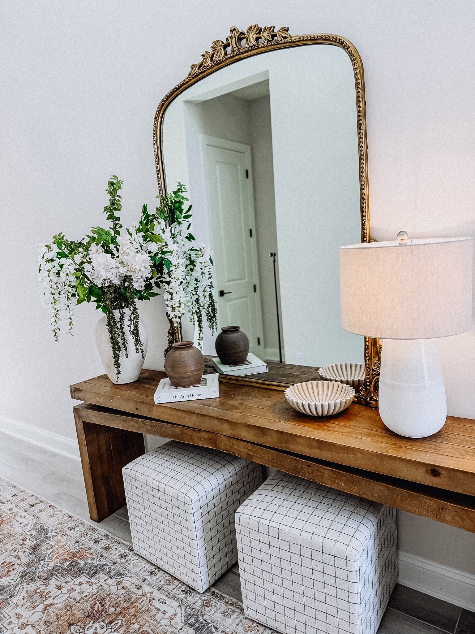 Front entryway console table and decor

#LTKSeasonal #LTKHome #LTKSaleAlert