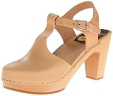 swedish hasbeens Women's T-Strap Sky High Heeled Sandal, Nature, 37 EU/7 M US | Amazon (US)