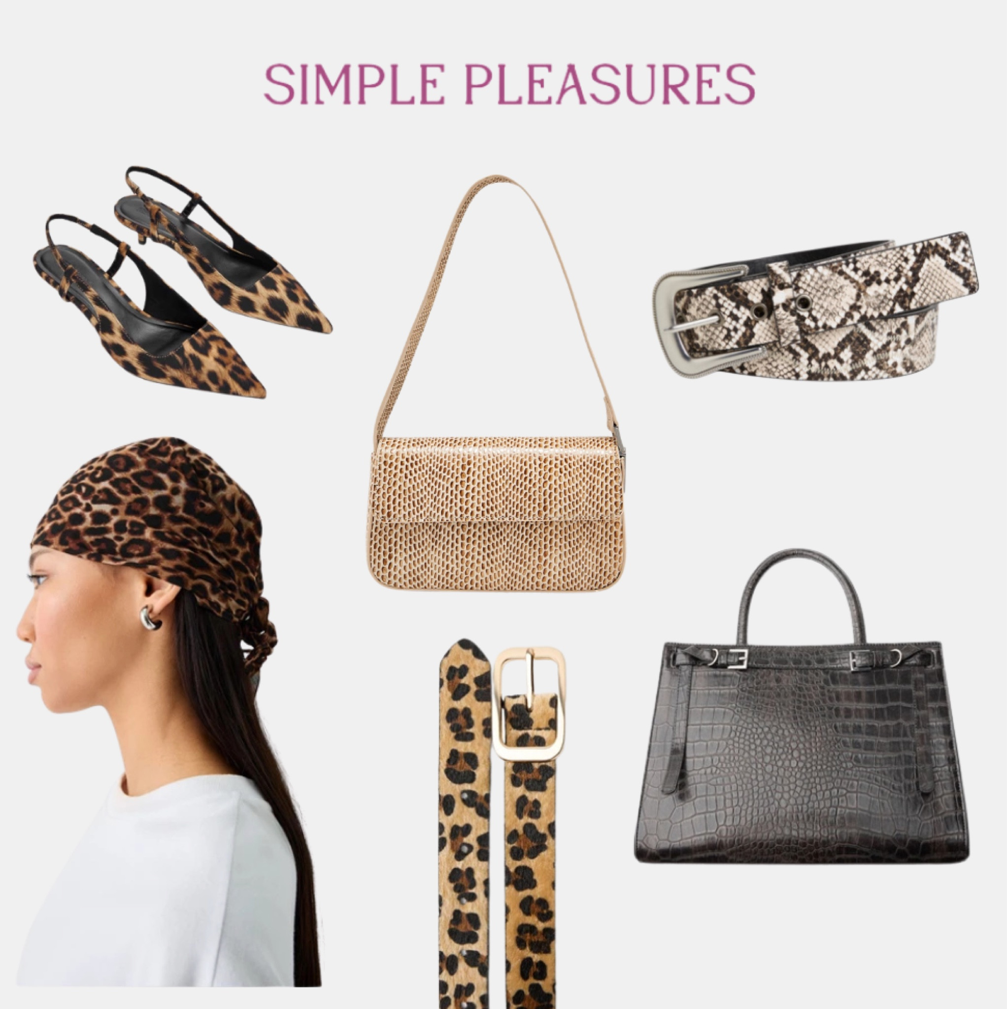 Simple pleasures! this can help you to see you like the trend! if you are unsure start with an accessory! 🐍

#LTKaustralia #LTKFashionMonth #LTKsummer