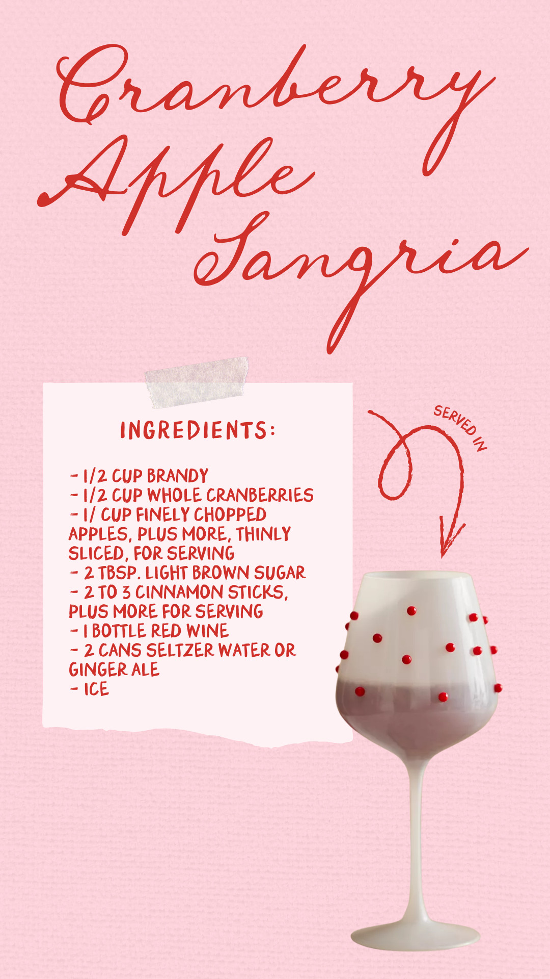 The perfect balance between chic and fun! This wine glass is perfect for the holiday season, but also great for any occasion 

 #LTKHoliday #LTKSeasonal #LTKHome