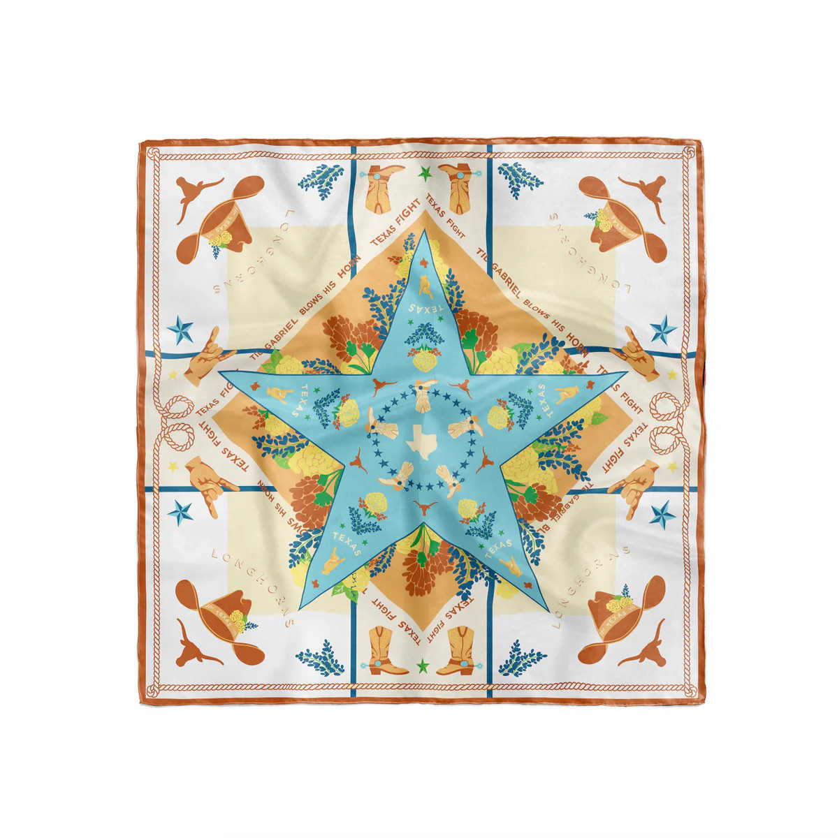 Texas Longhorns Saturday Scarf™ | Saturday Silks