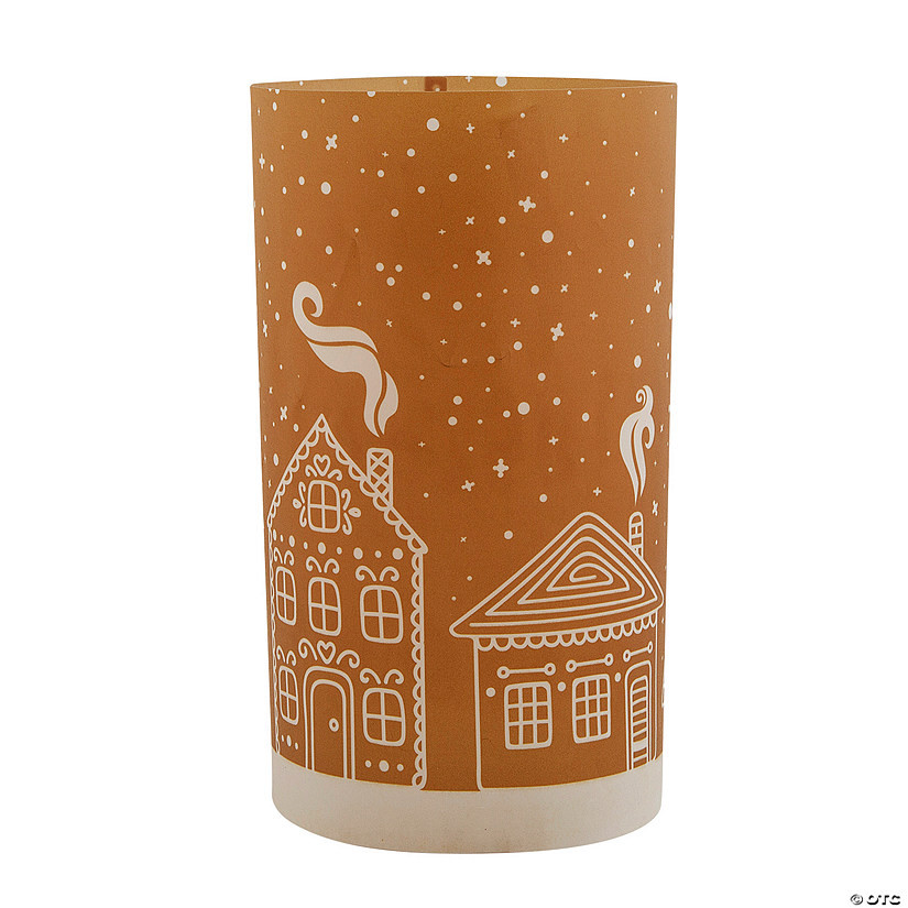 16 1/2" x 9" Gingerbread House Style Lantern Luminary Wraps - 12 Pc. | Oriental Trading Company