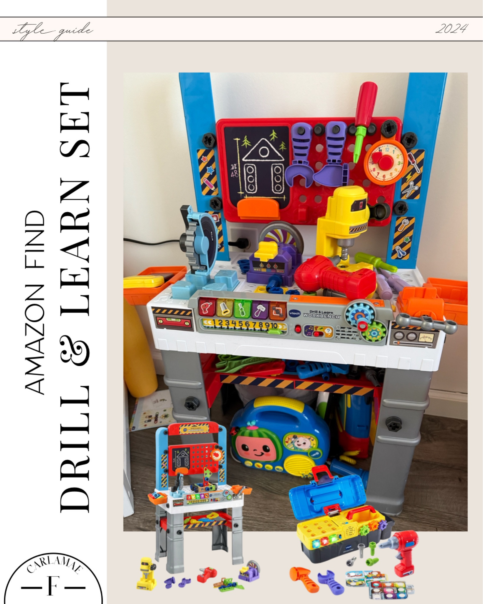 Vtech drill and learn set, kids toys, toddler toys, work bench for kids, kids work station, toddler work bench, toddler work station, big gifts for kids, big gifts for toddlers, interactive sets 

#LTKBaby #LTKKids #LTKFindsUnder100