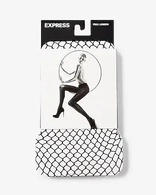 Express Womens Large Scale Full Fishnet Tights | Express