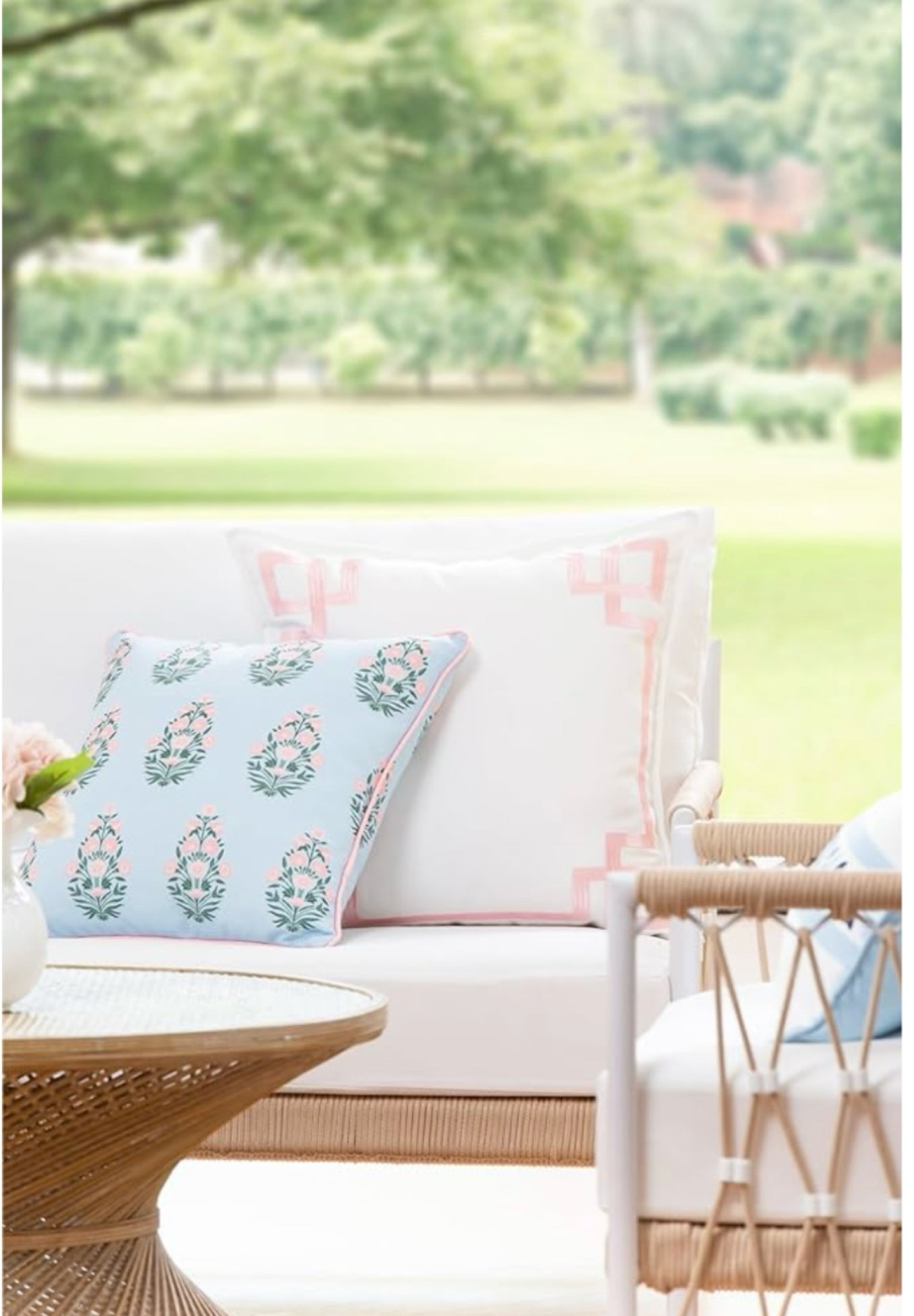 Baby blue and pink pillow cover 


#LTKfindsunder50 #LTKhome #LTKSpringSale