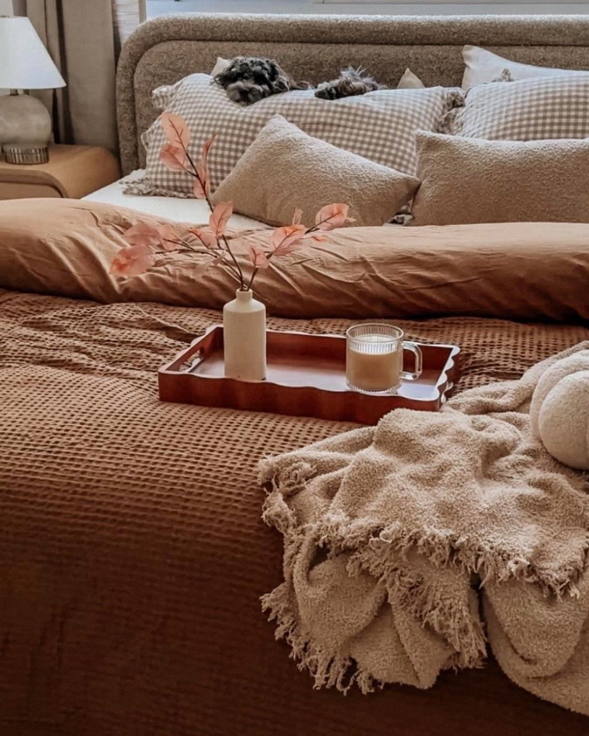Loyalty at its finest, my favorite Amazon bedding. 🍂🤎 Aside from swapping colors, I honestly haven’t mixed up my Amazon bedding in years… loyalty at its finest 😅 But I think that just goes to show how much I truly love this bedding so much. 🫶

#cozyhome #falldecor #bedroomdecor #amazonhome

#LTKHome #LTKSaleAlert