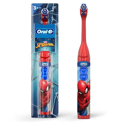 Oral-B Kid's Battery Toothbrush featuring Marvel's Spider-Man - Soft Bristles | Target