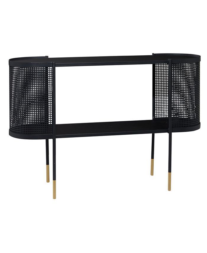 Contemporary Metal Console Table | Macys (US)