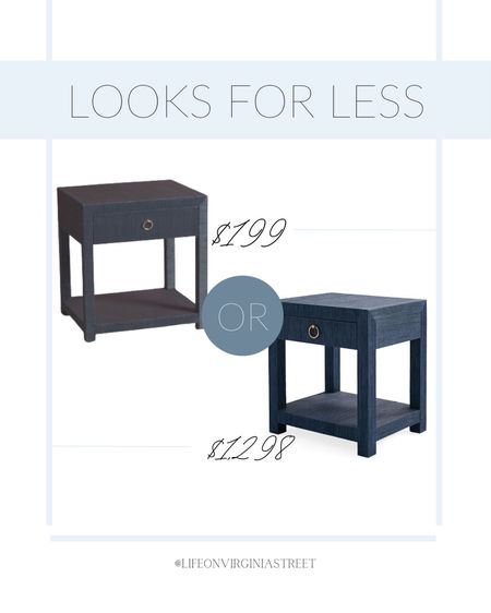 If you’re on the hunt for a raffia dresser, both of these navy blue nightstands are great options (and the splurge version is current 20% off and ships free)! They’d both be perfect in a bedroom or even as a side table in a living room!
.
#ltkhome #ltksalealert #ltkseasonal #ltkstyletip #ltkfamily #ltkkids #ltkfind

#LTKsalealert #LTKSeasonal #LTKhome