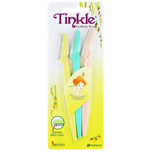 Tinkle Eyebrow Razor, 3 Ea, 3 Pack - Walmart.com | Walmart (US)