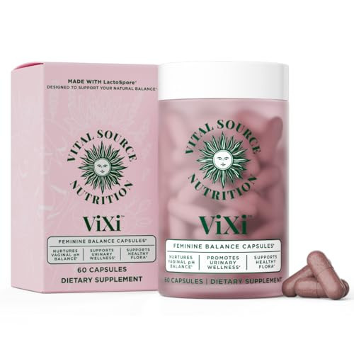 Vital Source Nutrition - ViXi - Feminine Balance Capsules - Vaginal Wellness & pH Support - with LactoSpore, Cranberry + Pineapple Fruit Powder -Supports Urinary Wellness & Healthy Flora -30 Servings | Amazon (US)