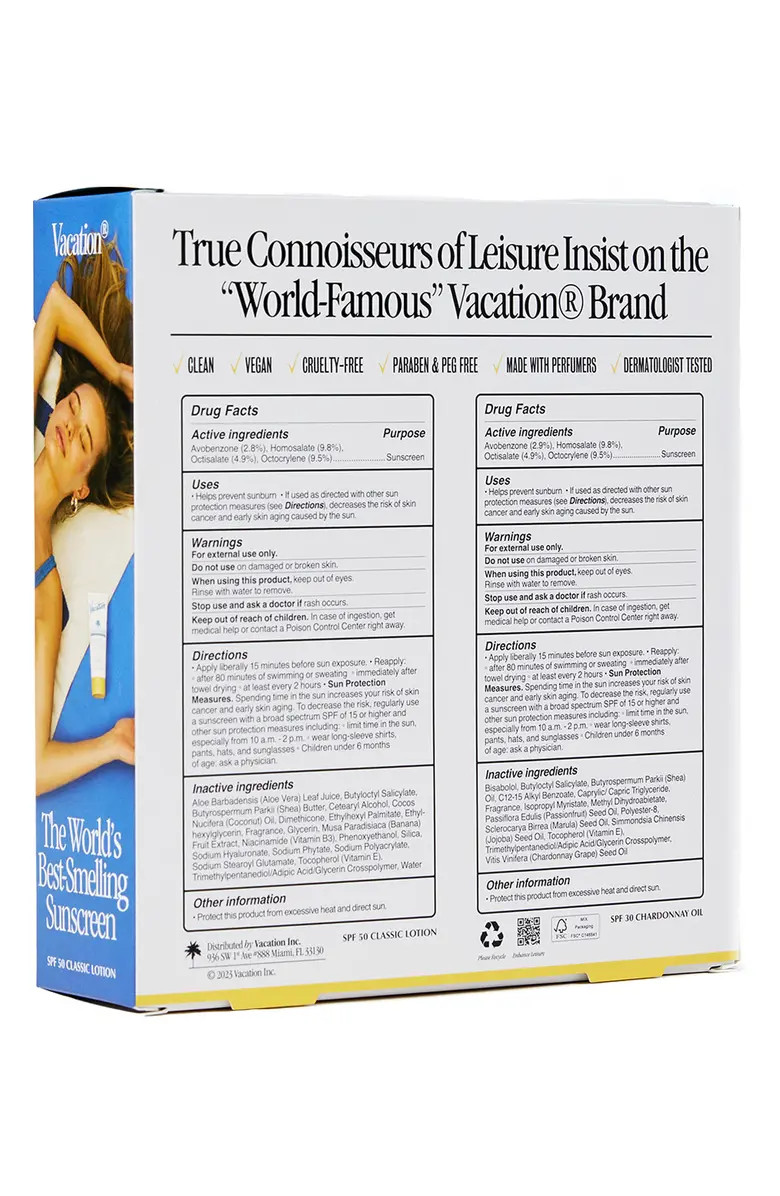 Leisure-Enhancing Sunscreen Summer Sunscreen Duo $41 Value | Nordstrom