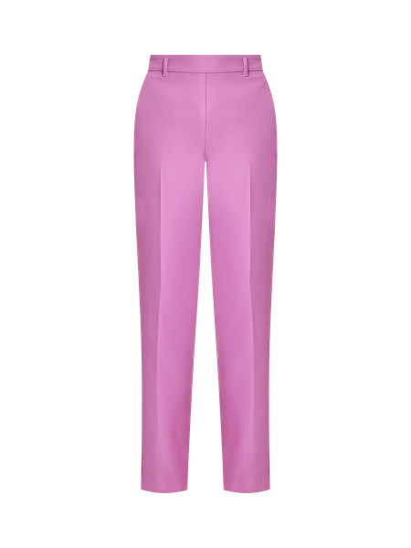 The Side-Zip Straight Pant in Fluid Crepe | Ann Taylor