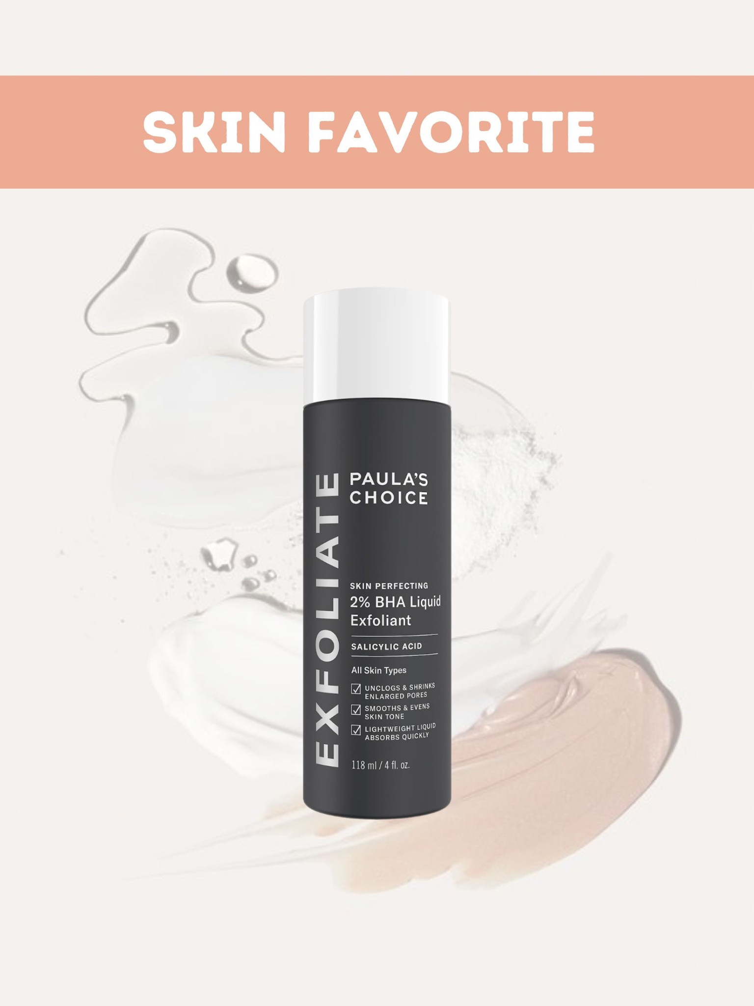 This is my #1 at the moment. I’ve been using it consistently AM and PM and have seen a dramatic reduction in clogged pores / blackheads  

#LTKbeauty #LTKunder50 #LTKunder100