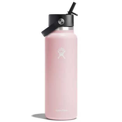 Hydro Flask 40oz Wide Mouth Flex Straw Bottle - Trillium: Vacuum-Insulated, BPA-Free | Target