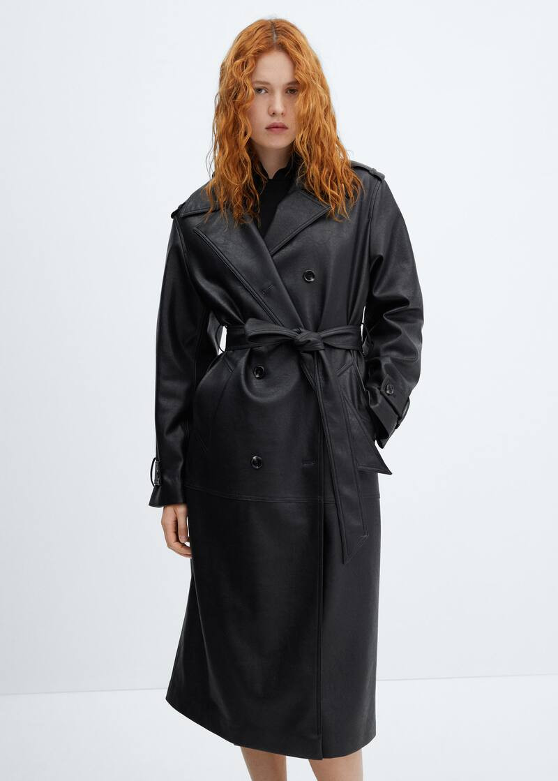 Search: leather trench coat (3) | Mango USA | MANGO (US)