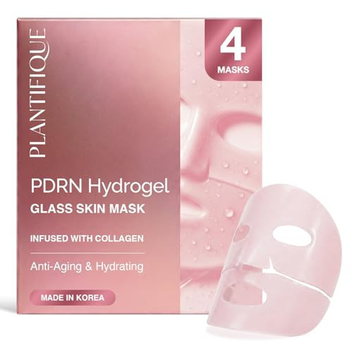 PLANTIFIQUE Korean Collagen Face Mask with Phyto-PDRN & Ceramides, 4ea | Amazon (US)