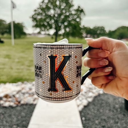 My all time favorite coffee mug 

Bistro tile Margot monogram mug 

Mother’s Day gift idea 

#LTKhome #LTKGiftGuide