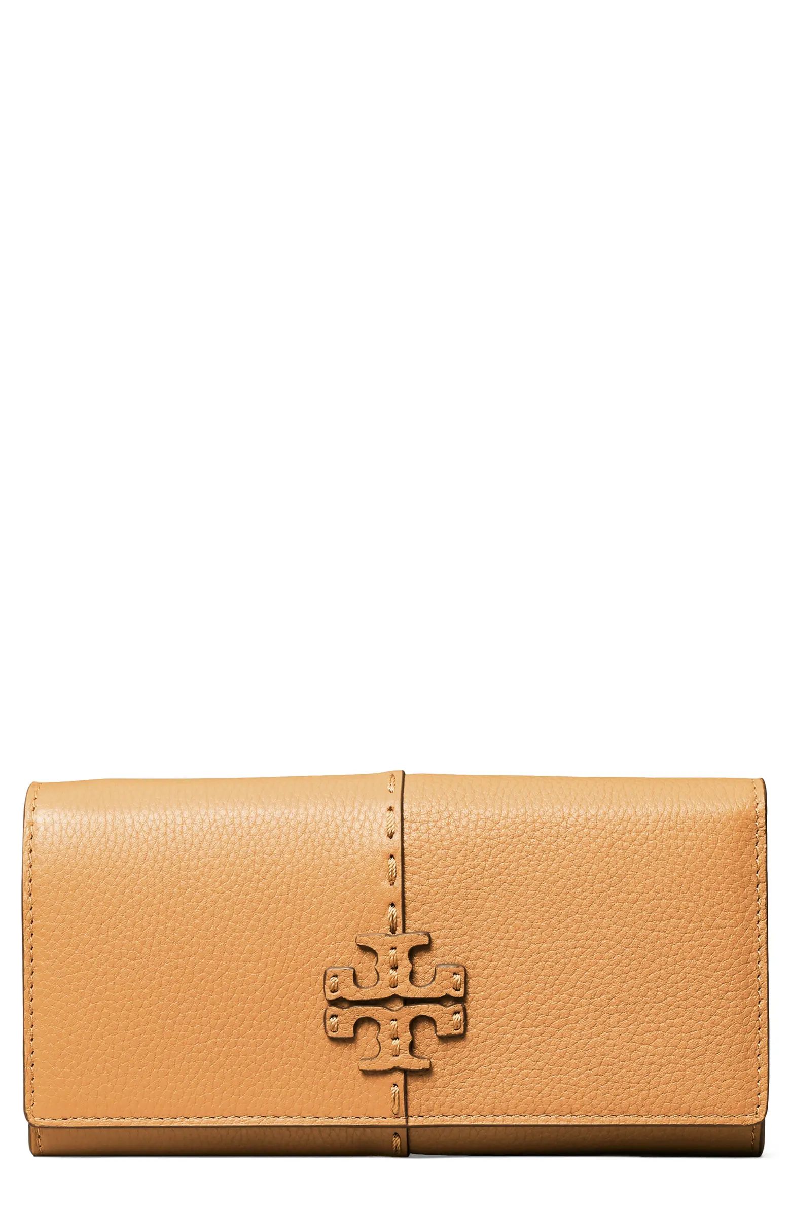 Tory Burch McGraw Leather Envelope Wallet | Nordstrom | Nordstrom