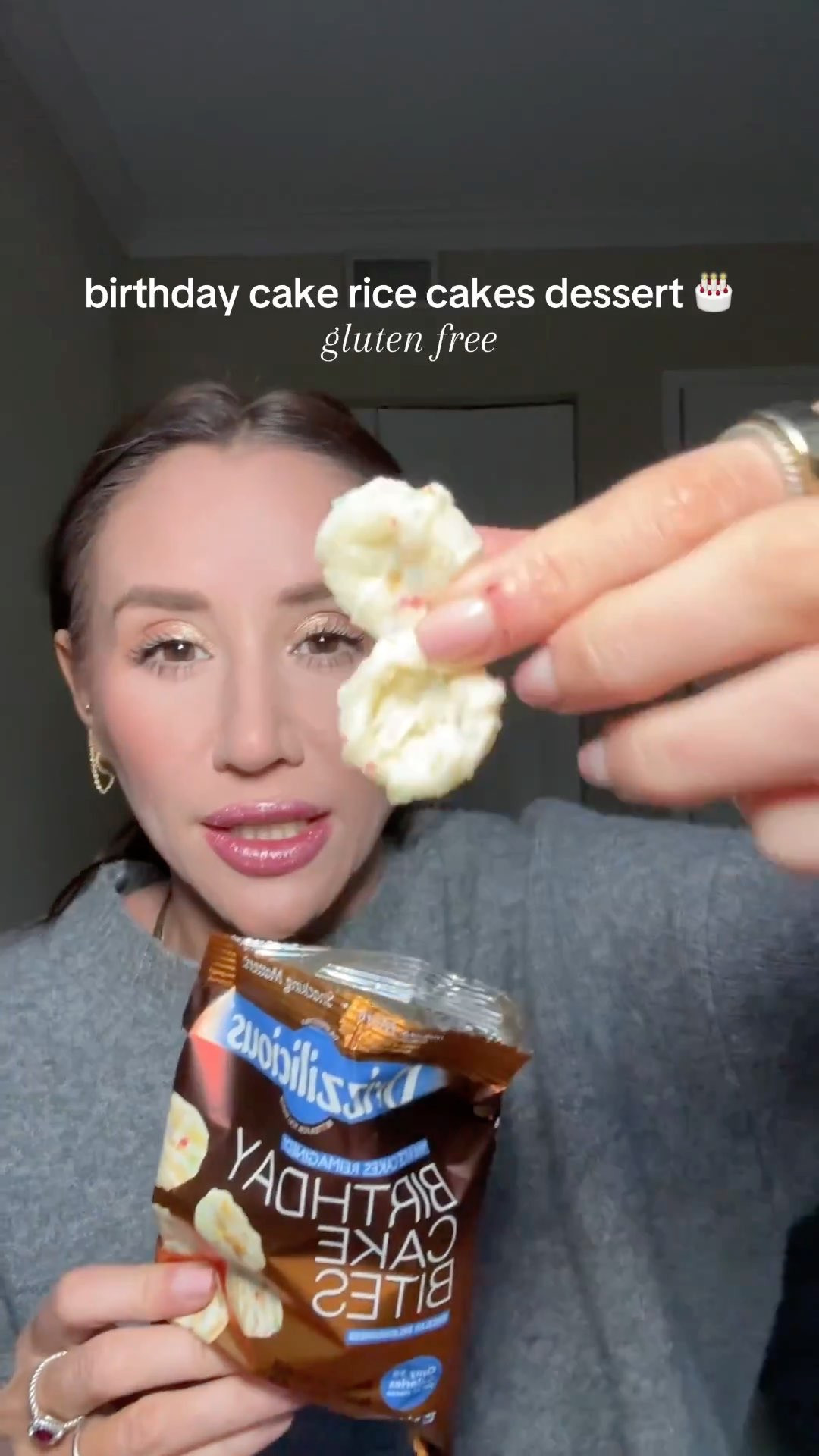my new favorite guilt free snack obsession — drizzilicious birthday cake mini rice cakes taste like a treat and i cannot stop reaching for them.

#drizzilicious #ricecakes #guiltfreesnack #healthysnack #snackobsession
drizzilicious mini flavored rice cakes birthday cake 

 #LTKfitnessgoals #LTKmomlife #LTKHome