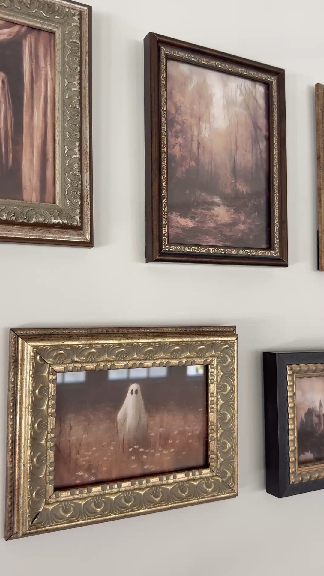 Made my own haunted gallery wall!

#LTKHome #LTKSeasonal