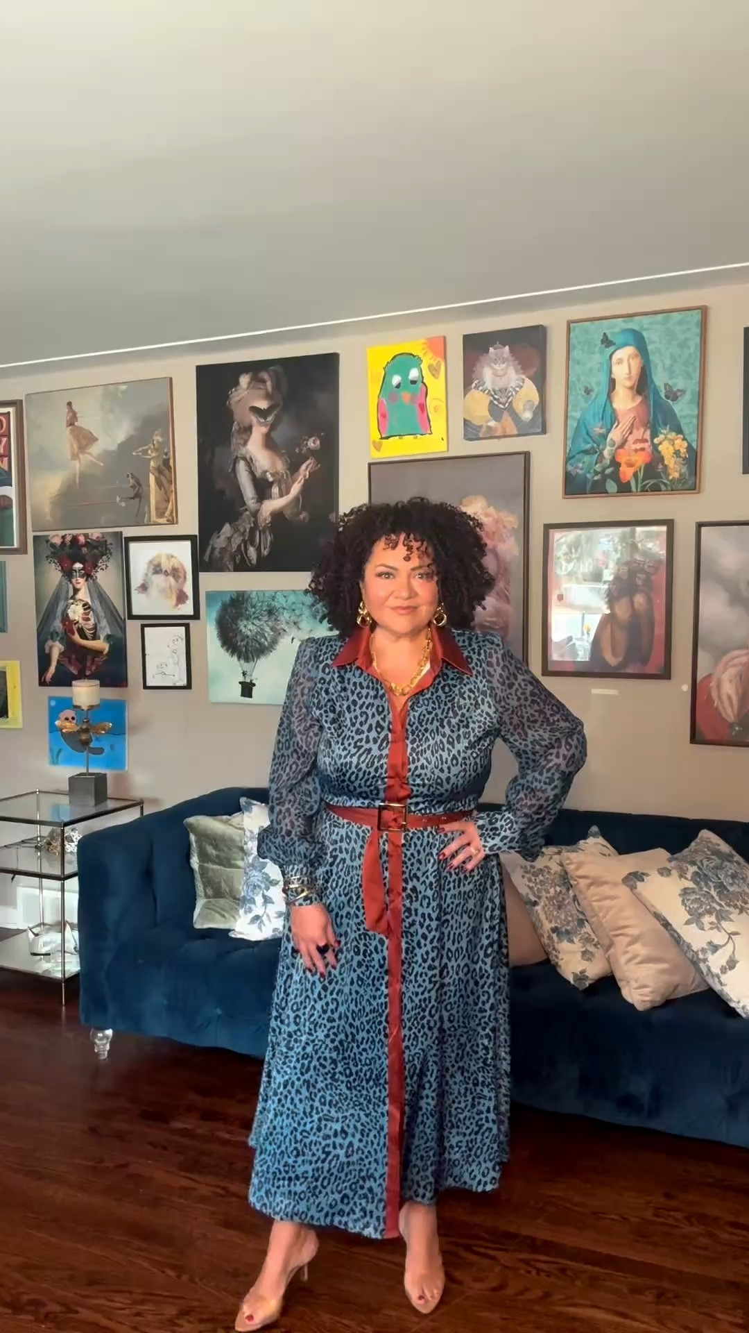 This dress is classy and sassy! Add a rust blazer?  Work ready! 

#LTKOver40 #LTKootd #LTKMidsize