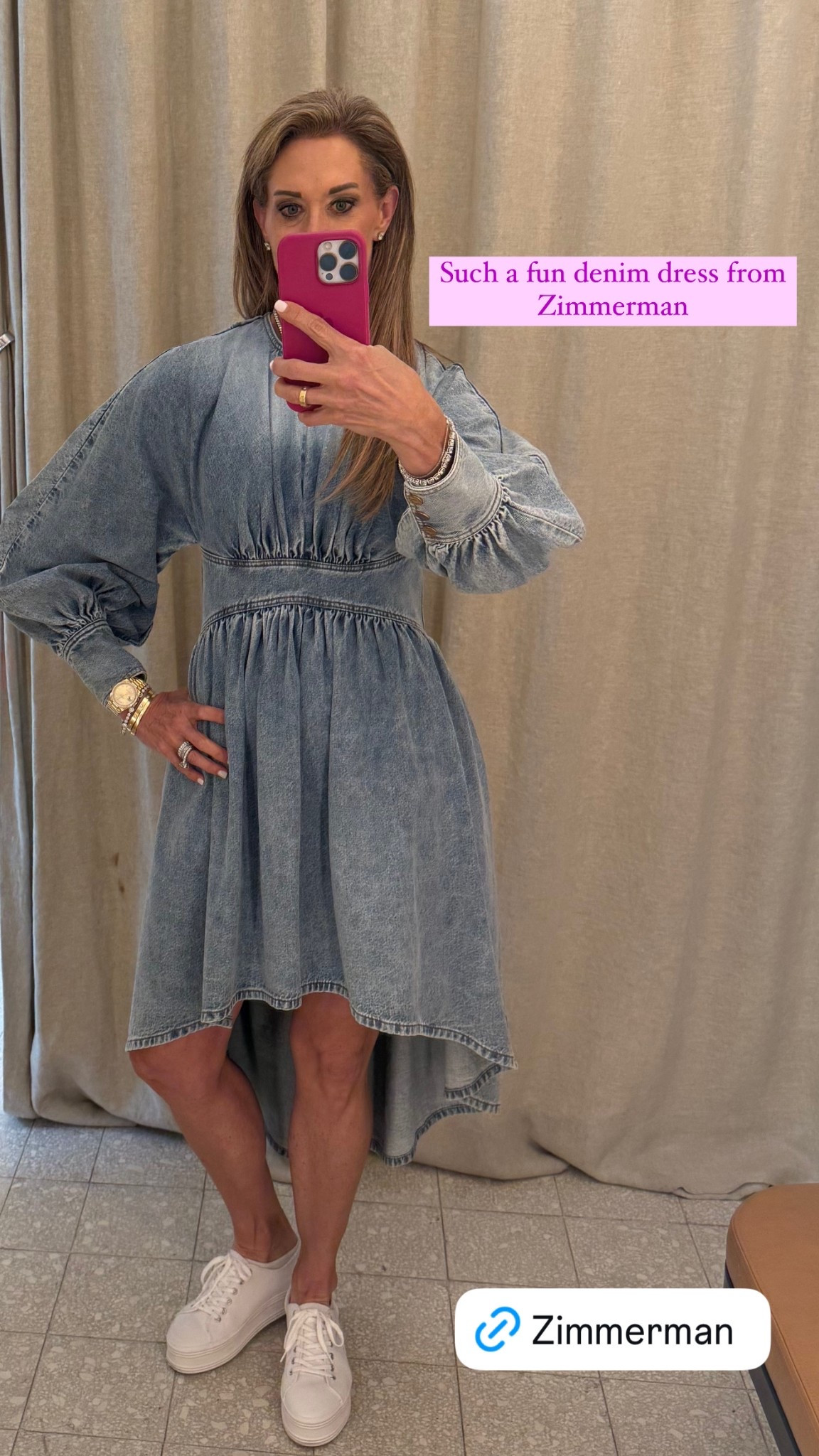 Get this new denim dress from Zimmerman 

#LTKStyleTip #LTKOver40