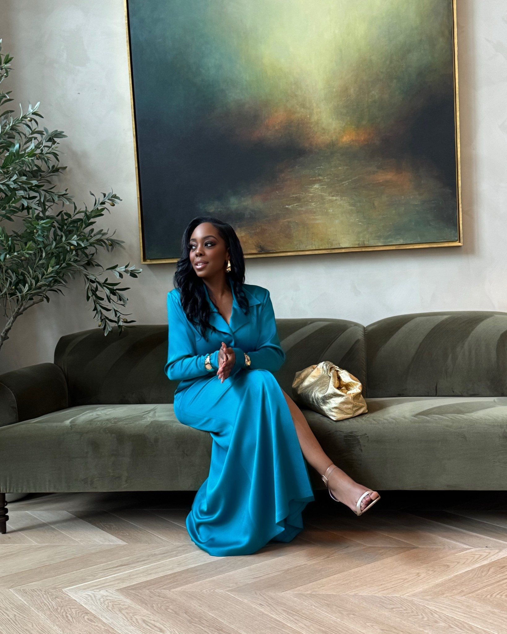 Exact dress is by @dodobaror (sold out) ; linked dresses in similar color that are fit for a fine dining to elevated occasion. 

#LTKParties #LTKStyleTip