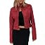 Onedreamer Women's Faux Leather Cropped jackets Casual Vintage Zip Up Stand Collar Motorcycle Sho... | Amazon (US)
