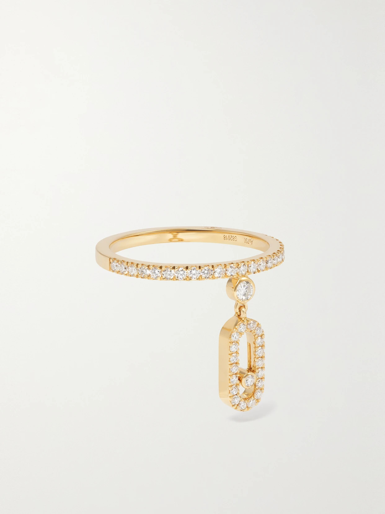 Messika - Move Uno Tassel 18-karat Gold Diamond Ring - 50 | NET-A-PORTER (US)