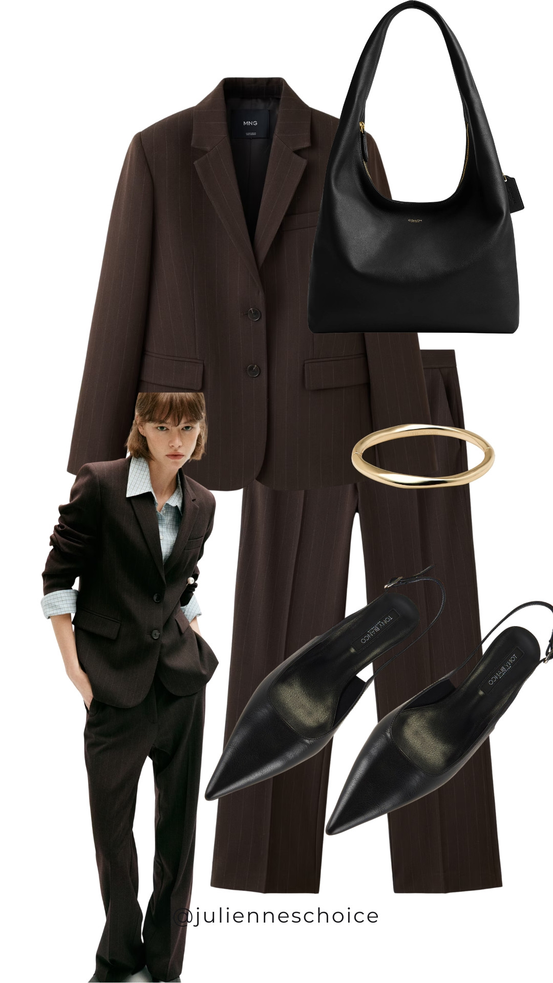 THE FITTED SUIT EDIT

Sharp tailoring is back — but these are the pieces that make it wearable.

Think defined blazers, clean trousers, soft neutrals and simple accessories.✨julienneschoice

Shop the pieces below.

#SuitStyle #FittedSuit #LTKFinds #FallOutfits #LTKootd #LTKSeasonal 

 #LTKSeasonal #LTKWorkwear