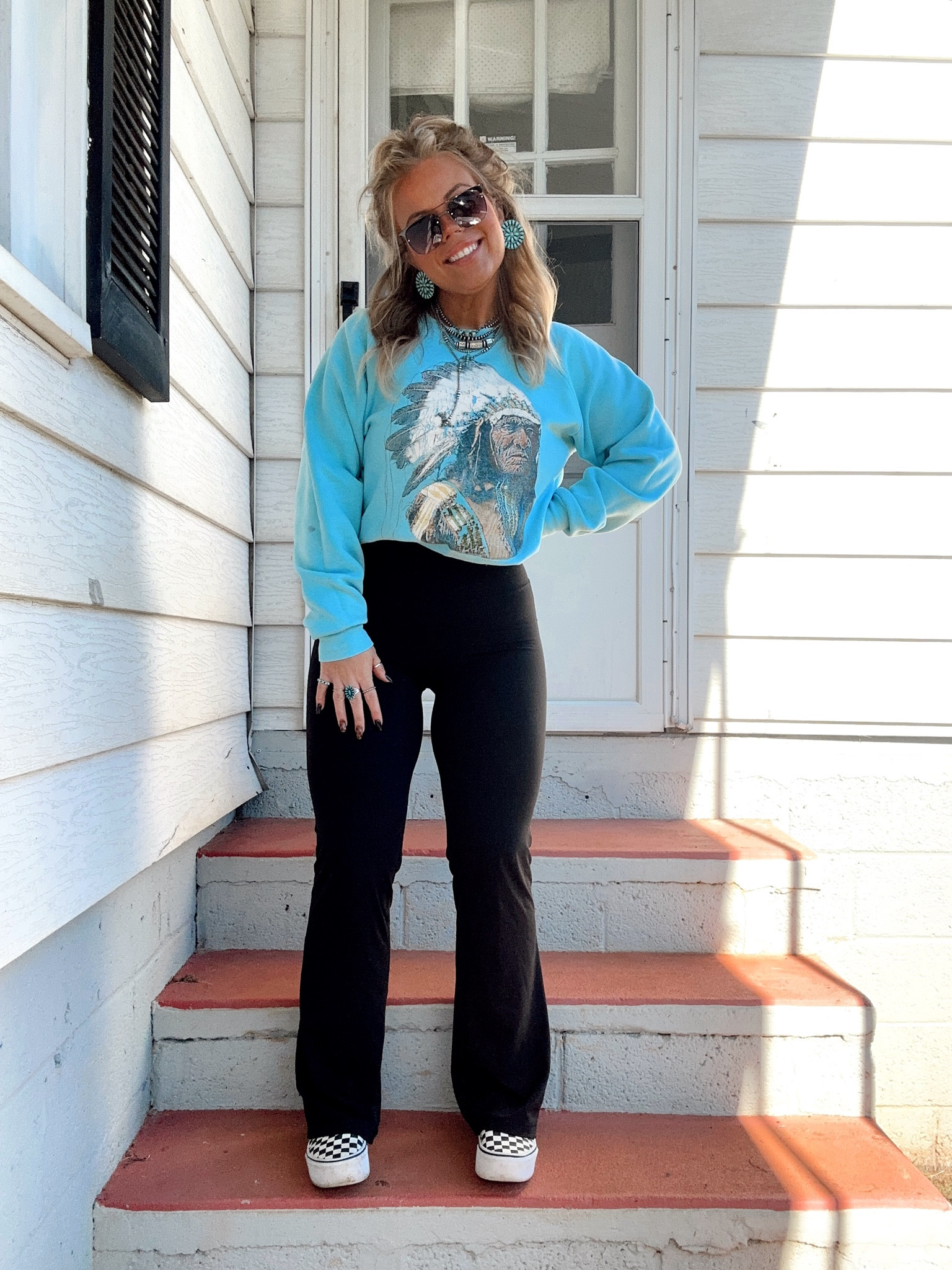 🩵💙🩵
Sweatshirt is vintage eBay!! 