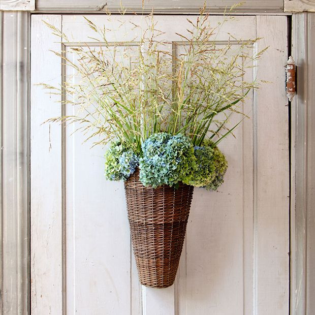 Hanging Willow Door Basket | Antique Farm House