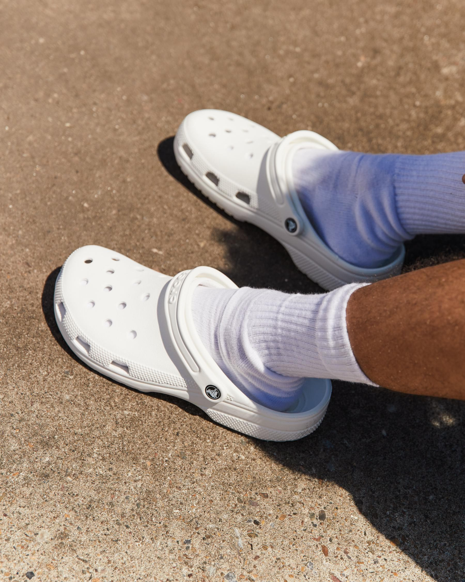 Crocs Women's Classic Clogs Shoes in White Size W7 | City Beach (US)