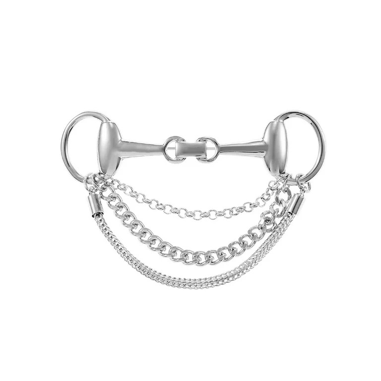 Time and Tru Silvertone Horse Bit Brooch, 1 Piece | Walmart (US)