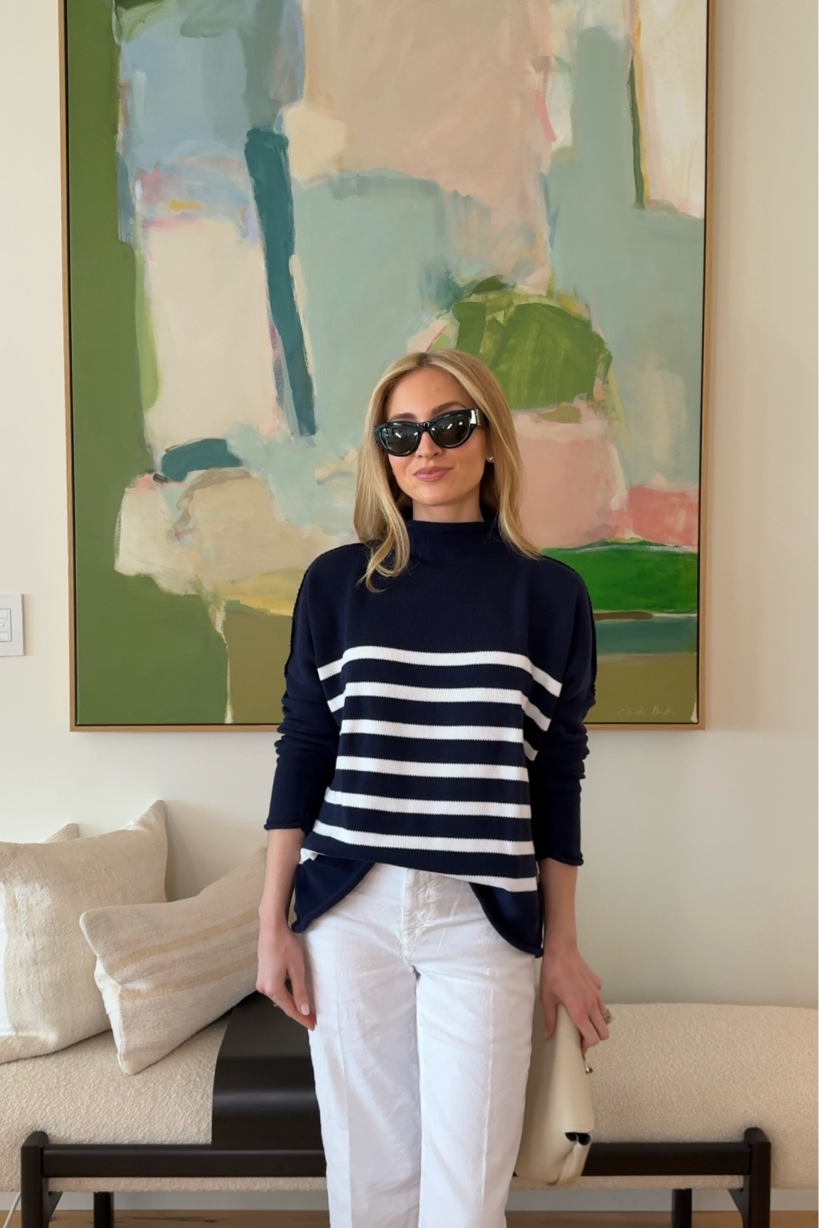In my Nancy Meyers era with 3 classic spring looks from @frankandeileen - all that's missing is a Montecito beach house and al fresco lunch 🌊

Sizes worn here:

Pants 0 (TTS, relaxed fit)
Sweater S (TTS, I went up!)

 #frankandeileenpartner

#LTKStyleTip #LTKSeasonal #LTKTravel