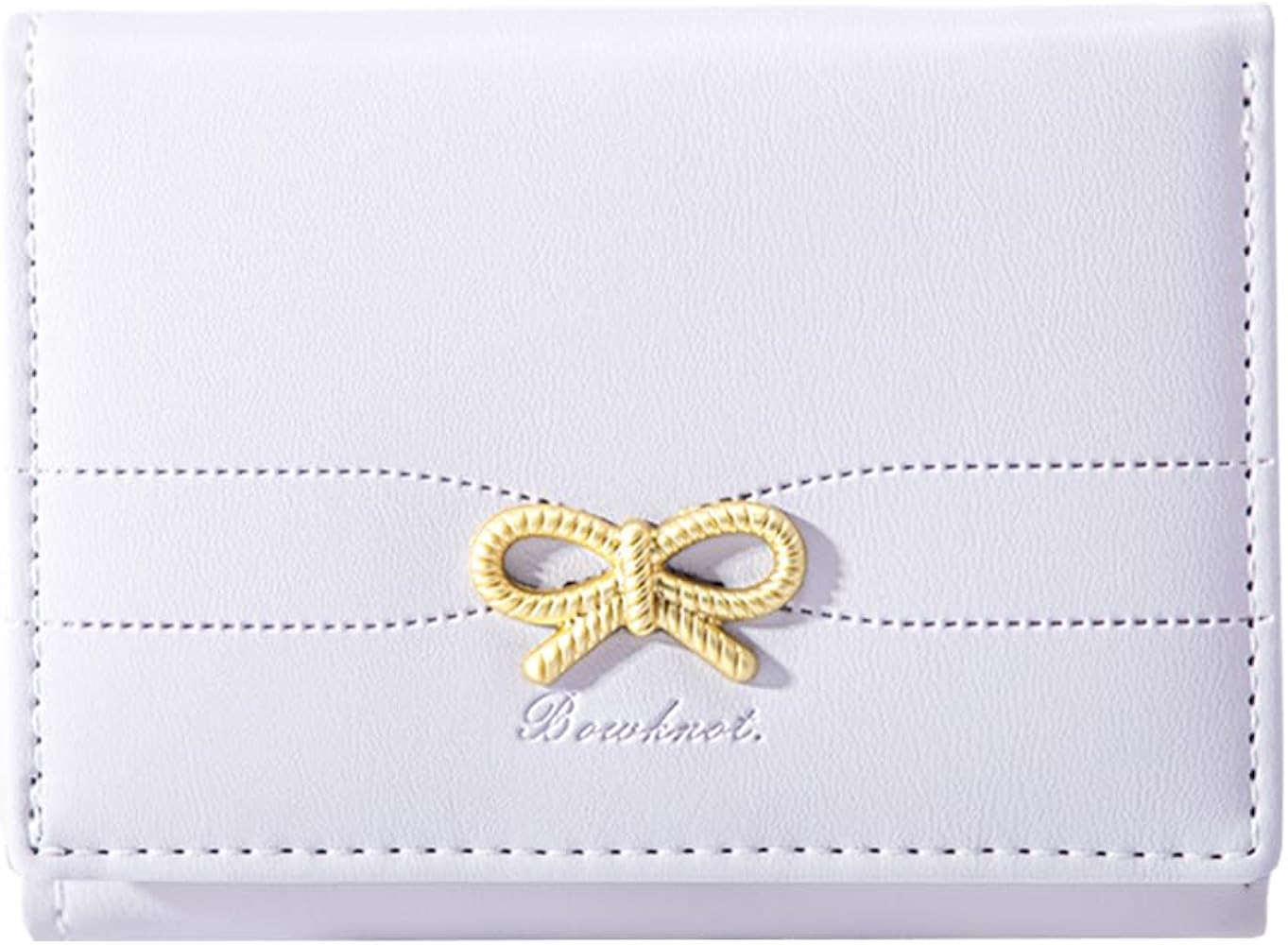 Sunwel Fashion Wallets Girls Cute Coquette Bow Small Wallet Aesthetic Card Holder ID Window Purse... | Amazon (US)