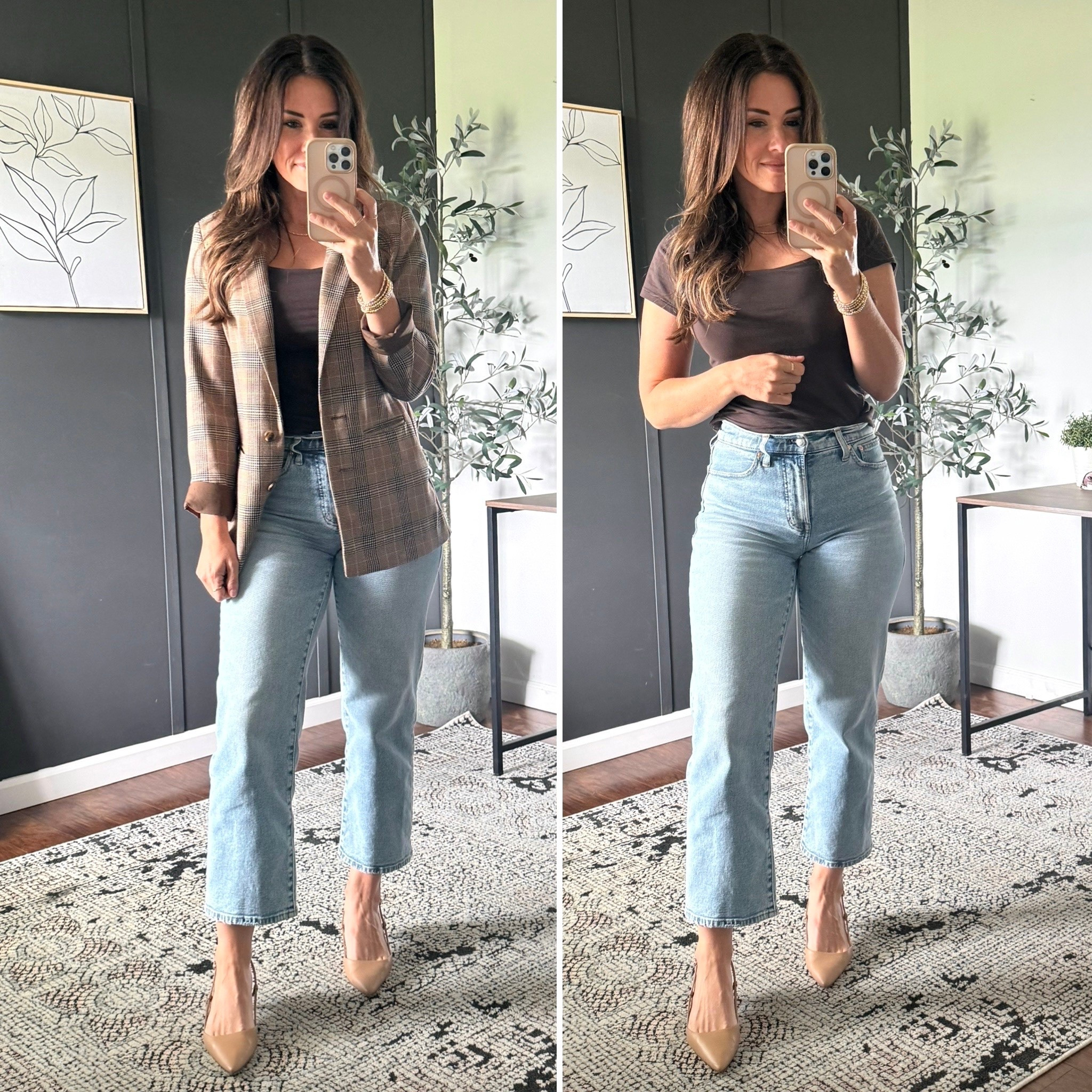 LOVE these Madewell wide leg crop jeans. I’m picky about anything other than a skinny jean and these are my current favorite pair. Exceptional fit! I did go down a size.

#LTKxMadewell #LTKOver40 #LTKWorkwear
