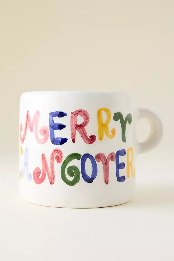 Anna + Nina Merry Hangover Mug | Anthropologie (UK)