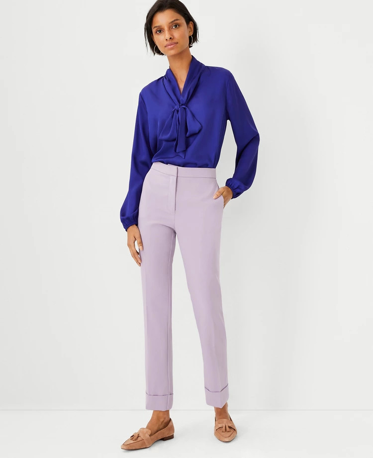 The High Waist Ankle Pant | Ann Taylor (US)