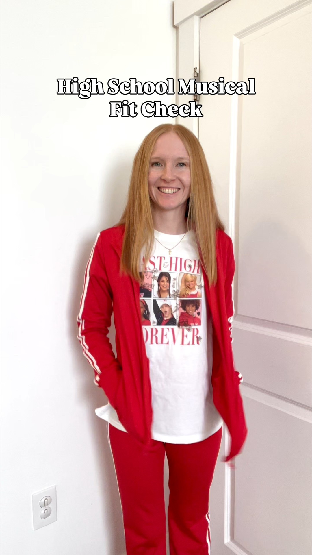 High School Musical but make it a fit ❤️ Wore my HSM shirt to East High and even stopped by Sharpay’s pink locker. Shop my outfit here 🩷

#LTKootd #LTKTravel #LTKgrwm